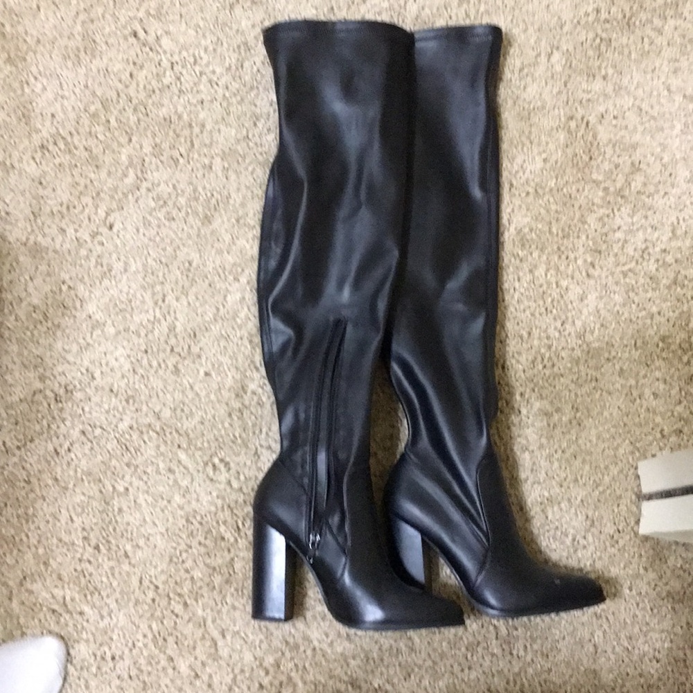 Black boots
